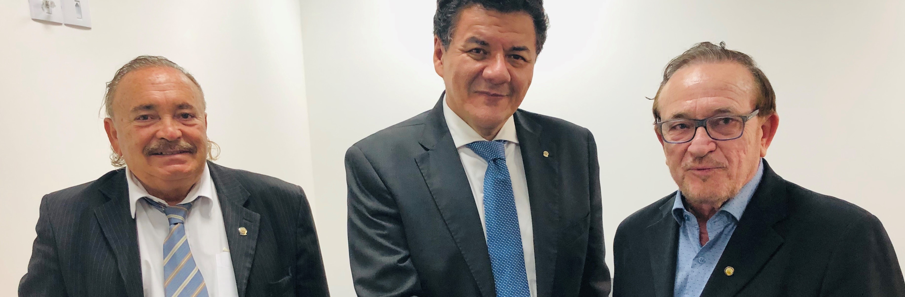 Ex-presidente da Ajufe, Roberto Veloso faz visita de cortesia ao CFQ